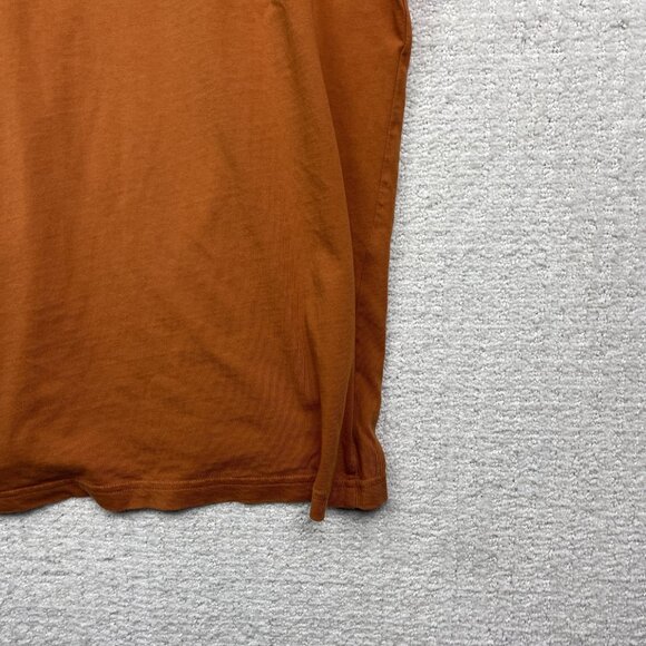 Merrell T-Shirt Mens Orange Short Sleeve Get Outside Outdoors Graphic Logo Read - Picture 14 of 15